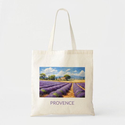 Canvas tas met Provence (Voorkant)