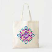 Canvas tas met Rangoli Pattern (Voorkant)