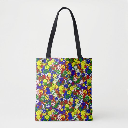 Canvas tas met RODE-ALLOVER voor primaire gezichts (Voorkant)