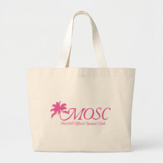 canvas tas met roze Logo