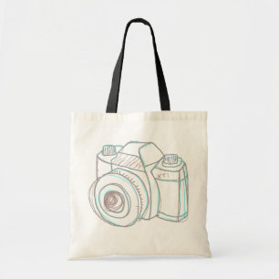 canvas tas met schetscamera