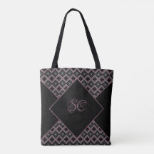 Canvas tas met uw monogram