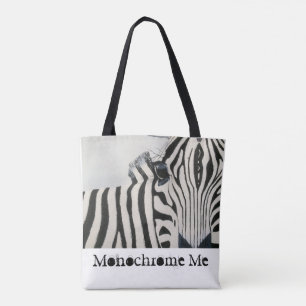 Canvas tas met zebra-ontwerp