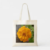 Canvas tas met zinnia (Achterkant)