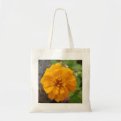 Canvas tas met zinnia (Voorkant)