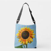 Canvas tas met zonnebloem (Voorkant)