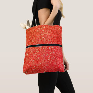 Canvas tas met zwarte streep voor dames