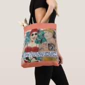 Canvas tas-mijn mens is redding tote bag (Dichtbij)