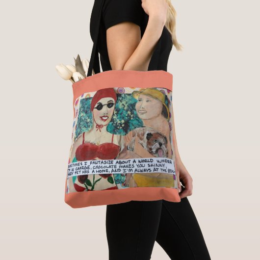 Canvas tas-mijn mens is redding tote bag (Dichtbij)
