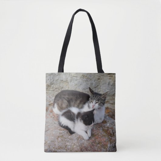 Canvas tas moeder en Kind (Voorkant)