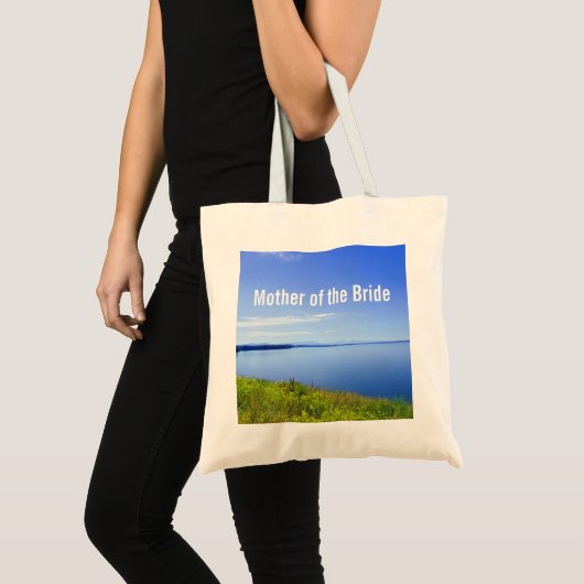 Canvas tas. Moeder van de bruid Tote Bag (Voorkant (product))