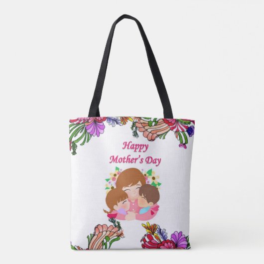 Canvas tas Moederdag (Achterkant)