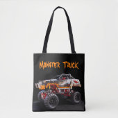 canvas tas monsterwagen (Voorkant)