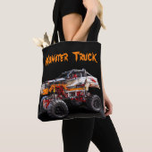 canvas tas monsterwagen (Dichtbij)