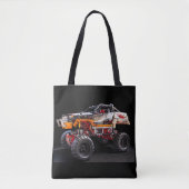 canvas tas monsterwagen (Voorkant)