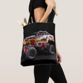 canvas tas monsterwagen (Dichtbij)