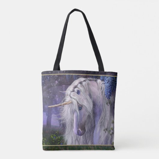 canvas tas "Moonlight Serenade" (Achterkant)