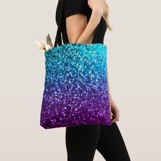 canvas tas Mosaic Sparkley Texture (Dichtbij)