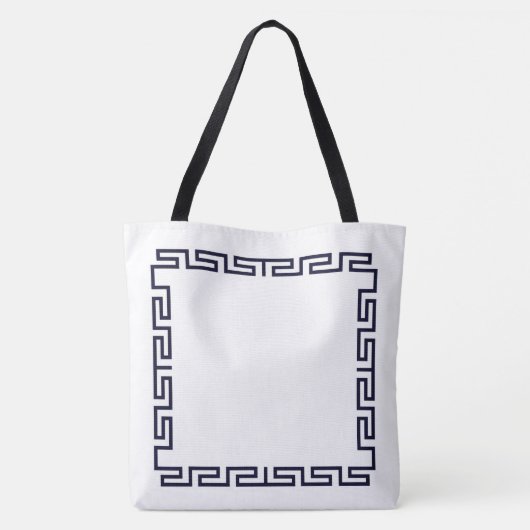 Canvas tas "Mykonos" (Achterkant)