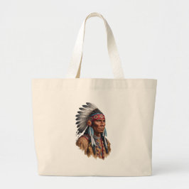 Canvas tas - Native Americans