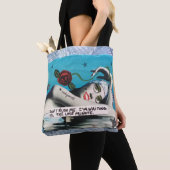 Canvas tas, niet overhaast. Ik wacht tot de laatst Tote Bag (Dichtbij)