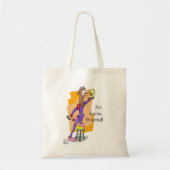 canvas tas No Lama drama (Voorkant)