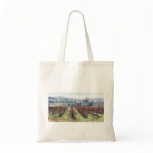 canvas tas "November Vineyard"