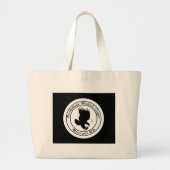 Canvas tas-NWC-logo Grote Tote Bag (Voorkant)