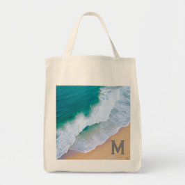 Canvas tas oceaan golf surf ontwerp monogram cadea