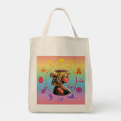 Canvas tas oeroude egypte (Achterkant)