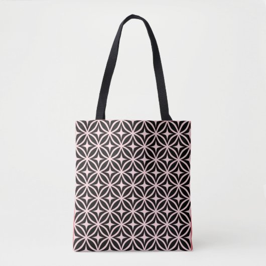 Canvas tas Ogee en Star Repat Pattern (Voorkant)