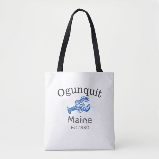 Canvas tas Ogunstoppen Maine Lobster (Voorkant)
