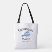 Canvas tas Ogunstoppen Maine Lobster (Achterkant)