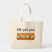 Canvas tas Oi Yoi Yoi Varenyky Perogies (Voorkant)