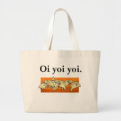 Canvas tas Oi Yoi Yoi Varenyky Perogies (Voorkant)
