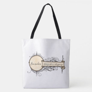 Canvas tas Old Fashion Shopping 