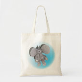 Canvas tas - Olifant (Voorkant)
