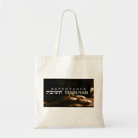 Canvas tas om ergens heen te gaan. (Voorkant)