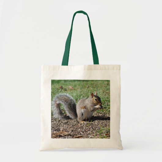 Canvas tas oostelijke grijze eekhoorn (Voorkant)