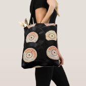 canvas tas oude records (Dichtbij)