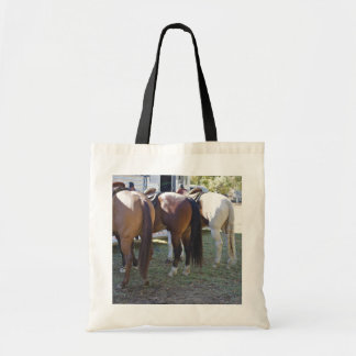 Canvas tas Paardenknoppen