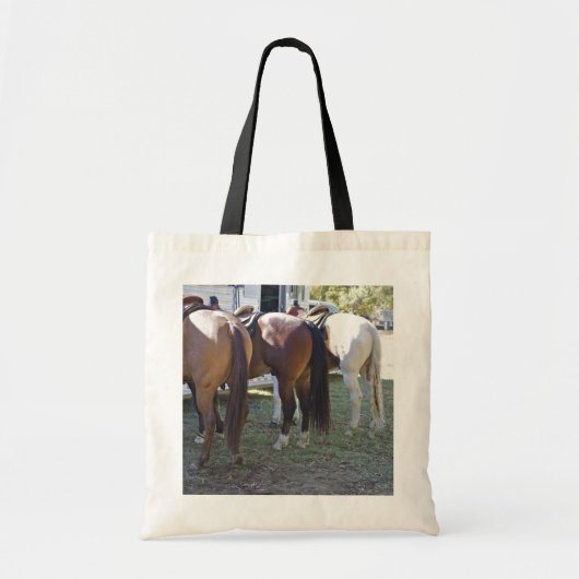 Canvas tas Paardenknoppen (Voorkant)