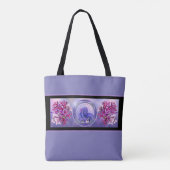 Canvas tas Paarse Oceaan Mermaid (Achterkant)