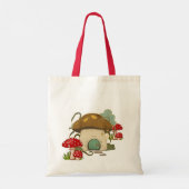 Canvas tas paddestoelen (Achterkant)