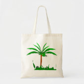 Canvas tas palmboom (Voorkant)