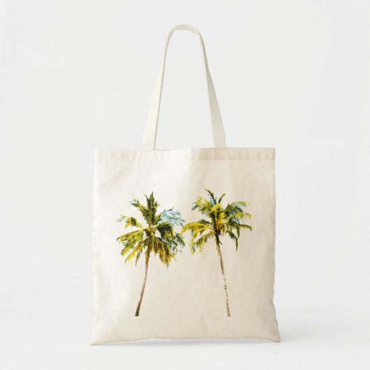 Canvas tas palmboom (Voorkant)