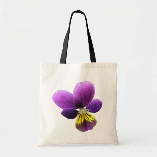  Canvas tas Pansy (Voorkant)
