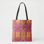 Canvas tas Parrot Tulip Abstract (Voorkant)