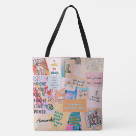 Canvas tas patchworkstijl