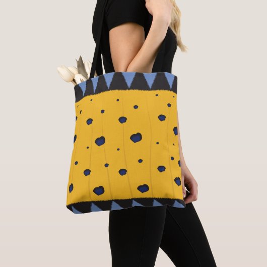 Canvas tas pattorontwerp (Dichtbij)